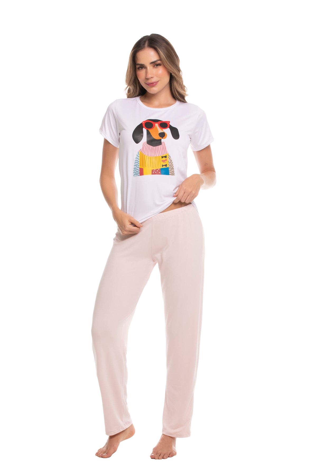 Pijama Pantalón Largo Para Mujer 9202
